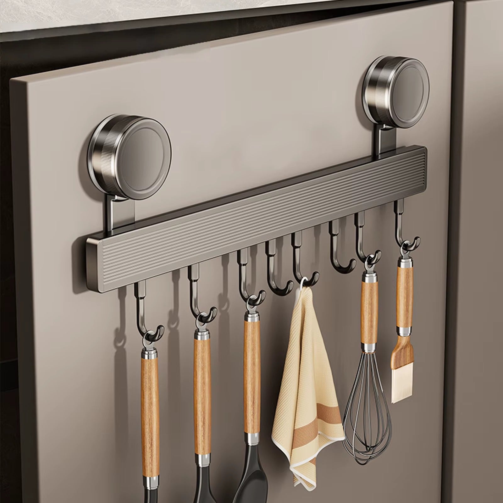 Support mural pour ustensiles de cuisine – Sans perçage