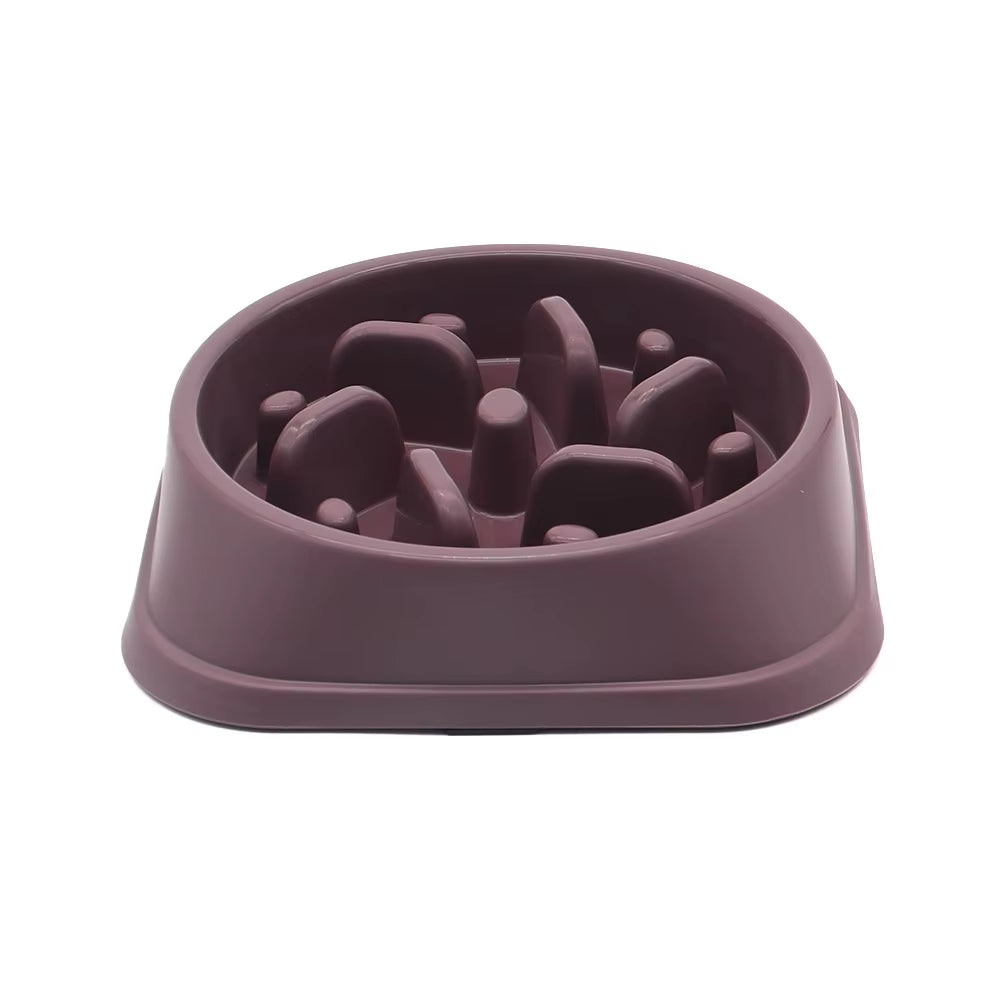 Slow Feeder Dog Bowl anti Choking Watering & Feeding Supplies Puzzle Feeder Bowl Non-Slip Slow Eat Bowl for Dogs Large Small