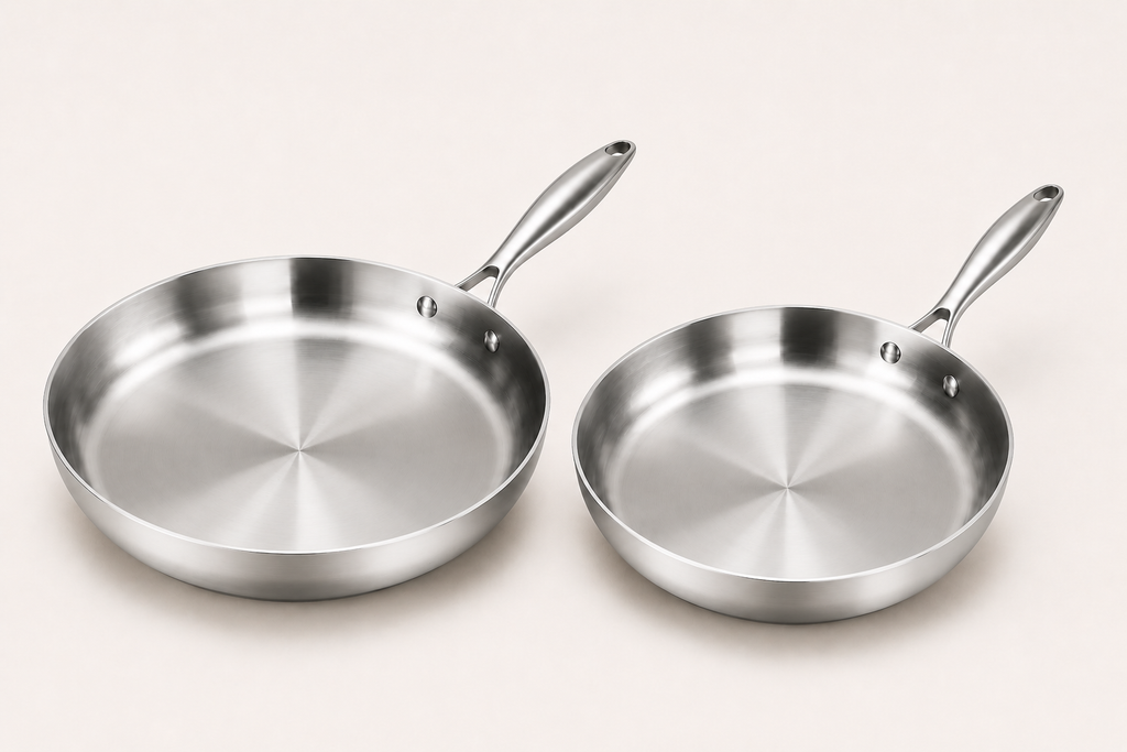 Duo Signature en Acier Inoxydable (26 cm & 28 cm)