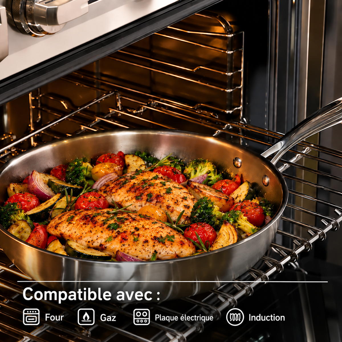 Titanium Frying Pan Trio (26 cm, 28 cm & 30 cm)