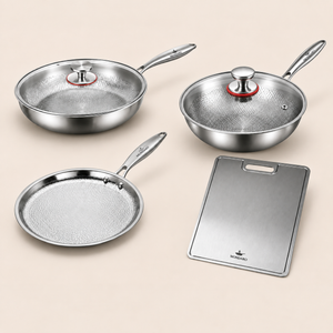 Chef-Kollektion aus Titan – 4-teilig