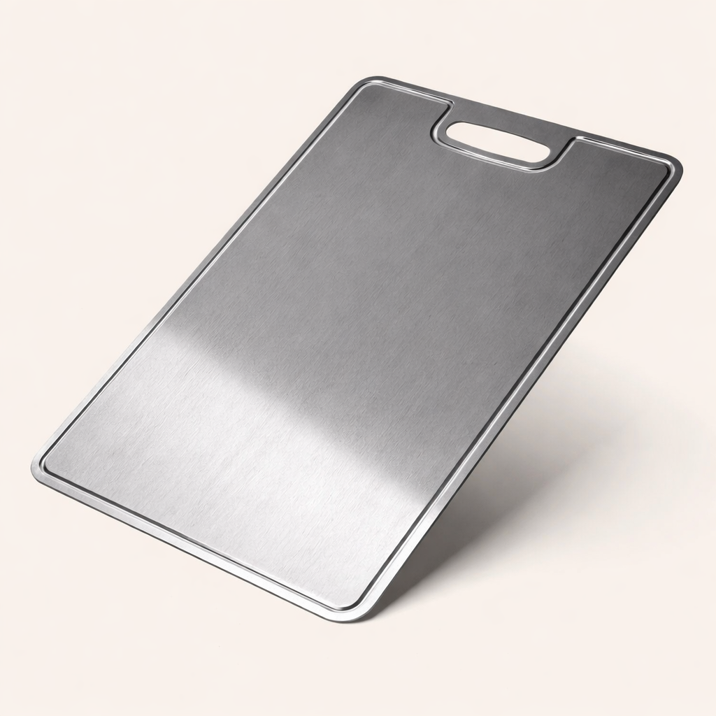 Planche à découper en titane – Surface double face, qualité alimentaire premium
