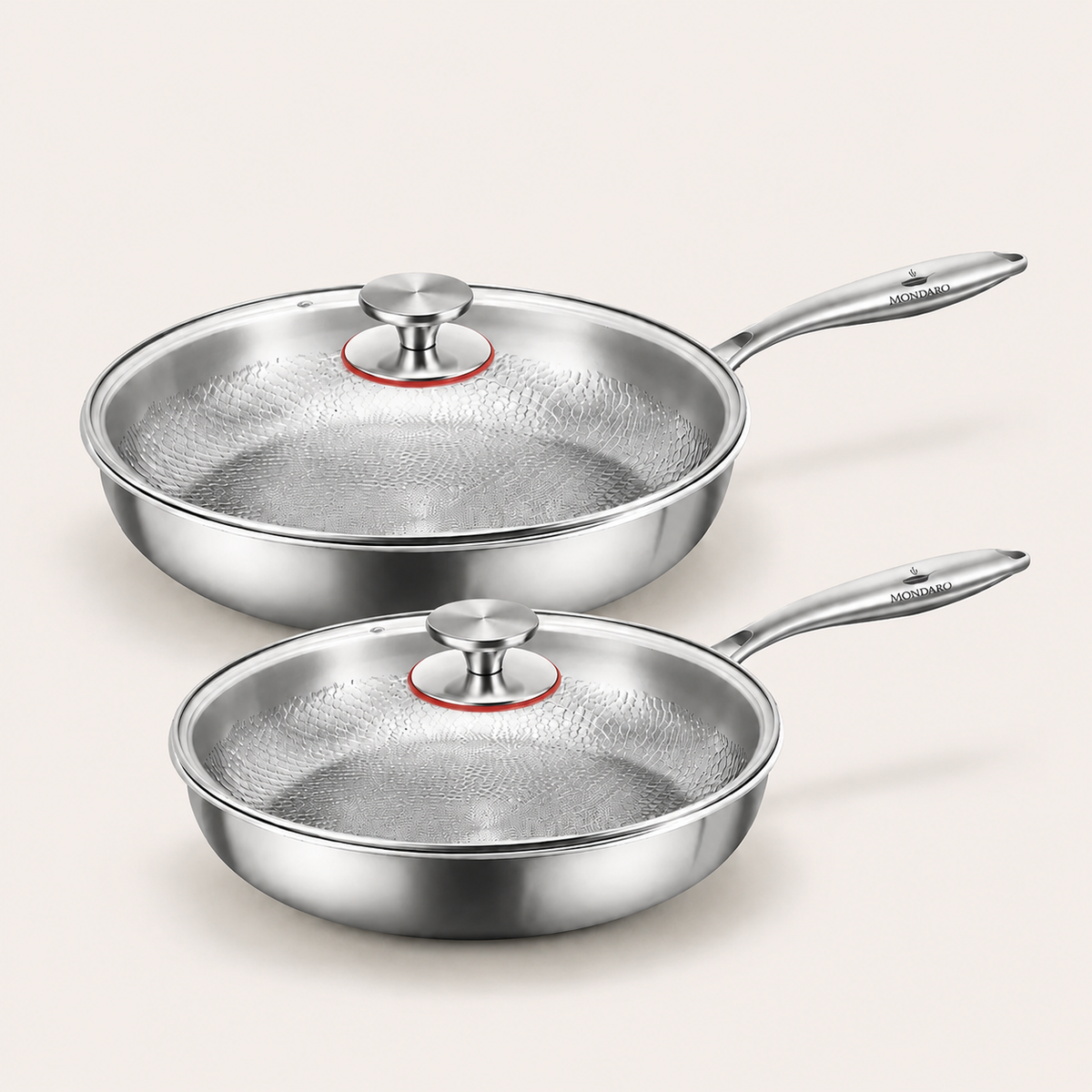 Pack Duo de Poêles en Titane (26 cm & 30 cm)