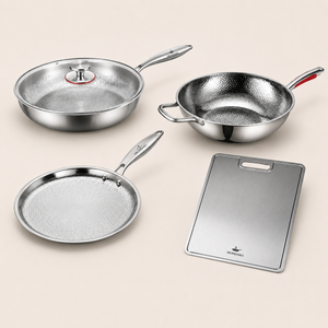 Chef-Kollektion aus Titan – 4-teilig