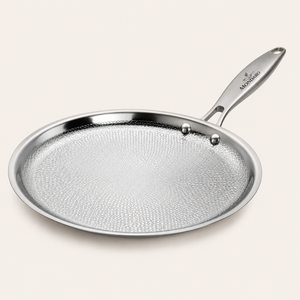 Gehämmerte Titan-Crêpespfanne 28 cm