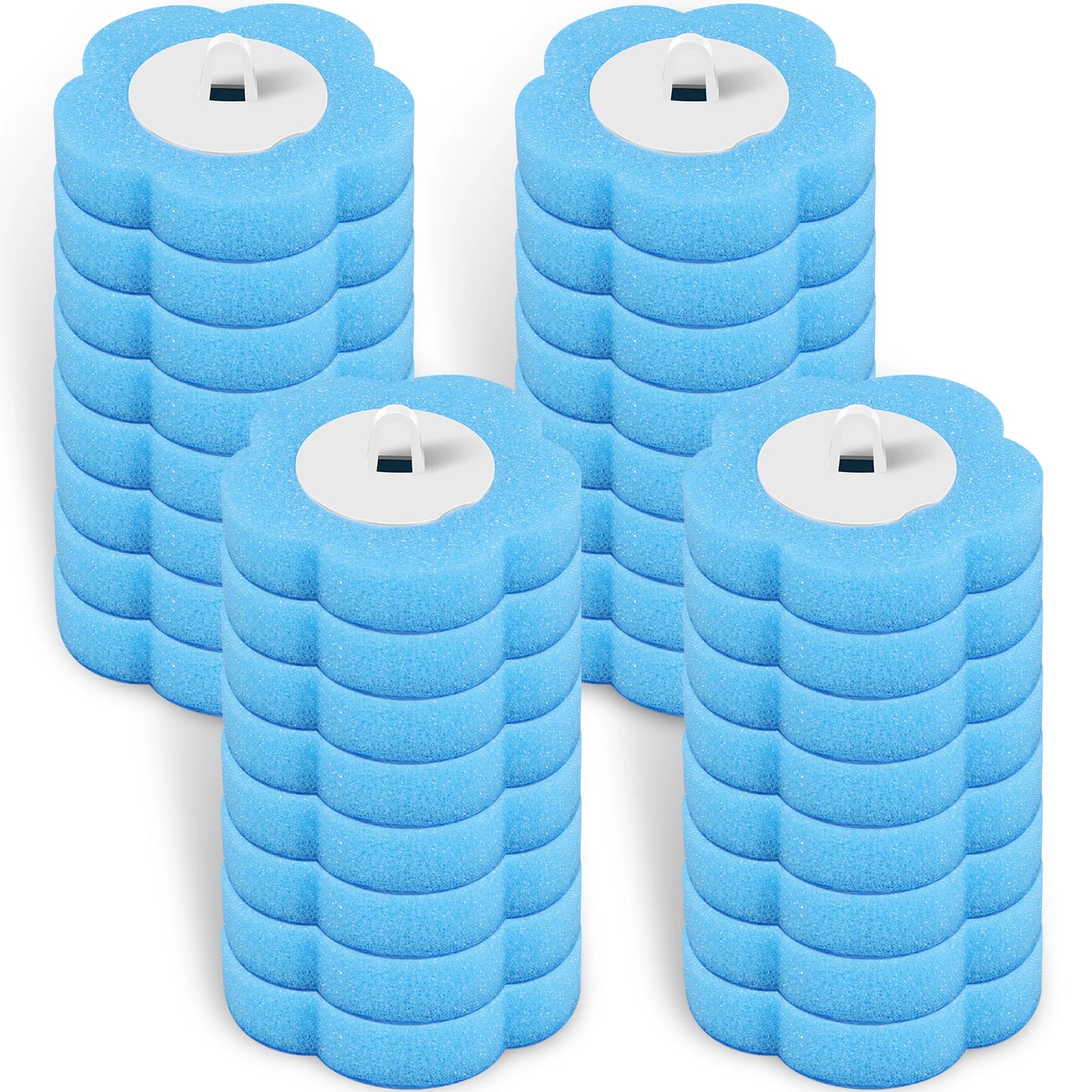 18/36Pcs Disposable Toilet Brush Wall Mounted Toilet Brush with Extended Handle Cleaning Set Replacement Head Wc Accessories New