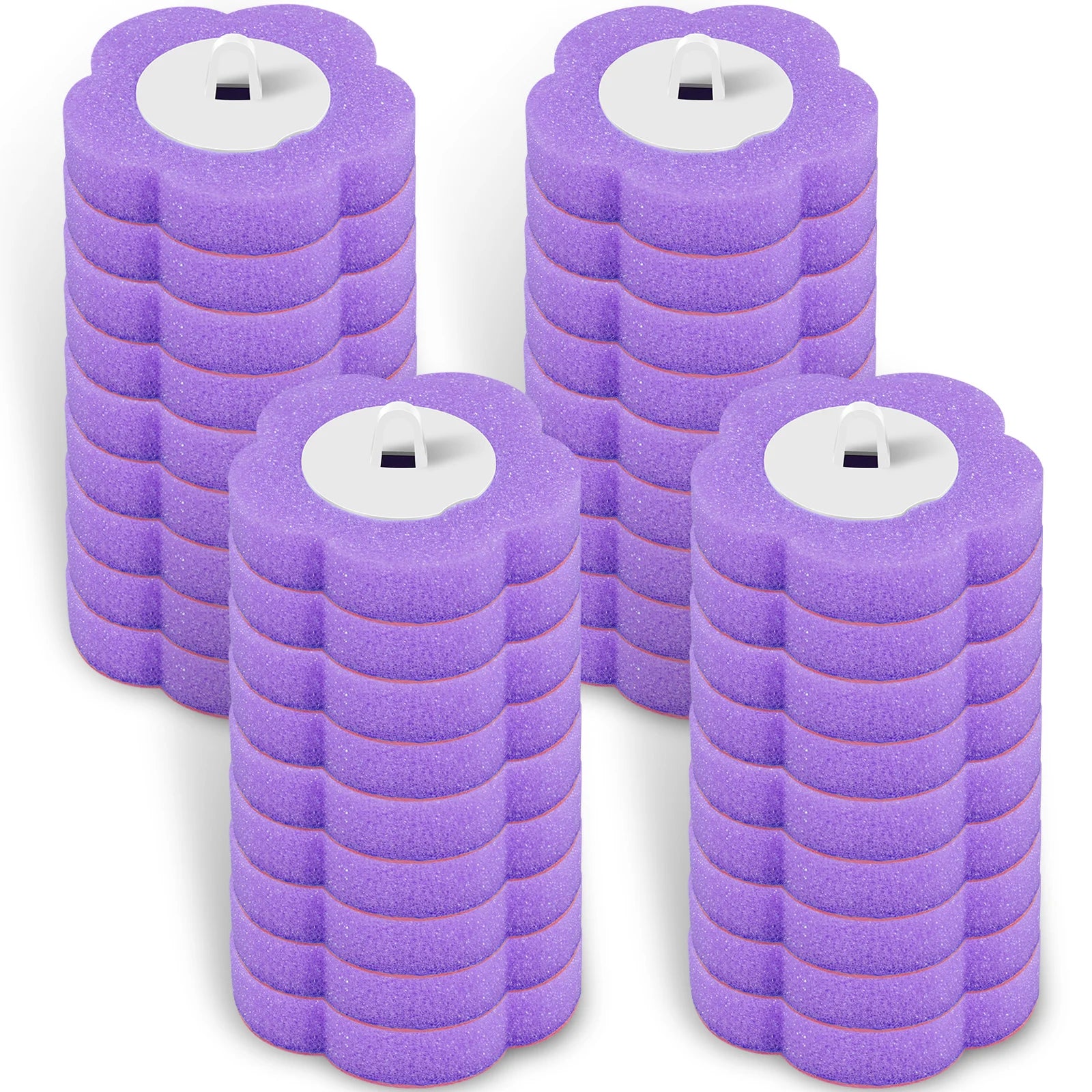 18/36Pcs Disposable Toilet Brush Wall Mounted Toilet Brush with Extended Handle Cleaning Set Replacement Head Wc Accessories New