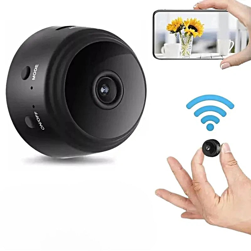 Mini Caméra de Surveillance HD – Discrète, Sécurisée & Facile à Installer