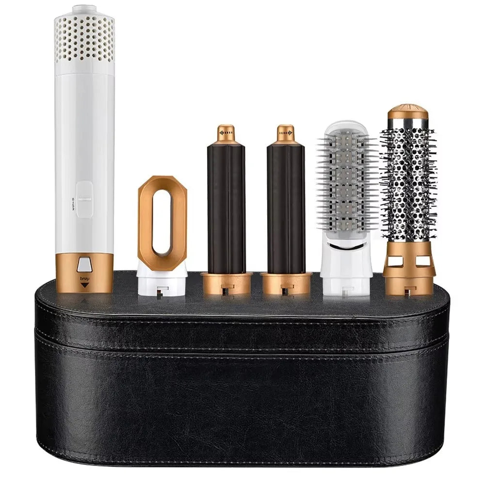 Portable Hair Dryer Storage Box Large Capacity Dustproof Hot Air Brush Organizer PU Hair Dryer Case