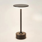 Lampe de chevet LED cristal rechargeable USB-C brun