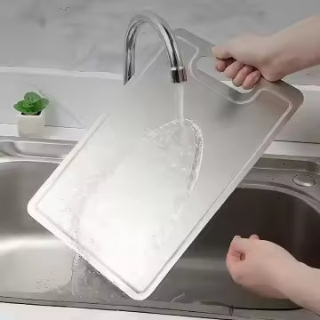 Planche à découper en titane – Surface double face, qualité alimentaire premium